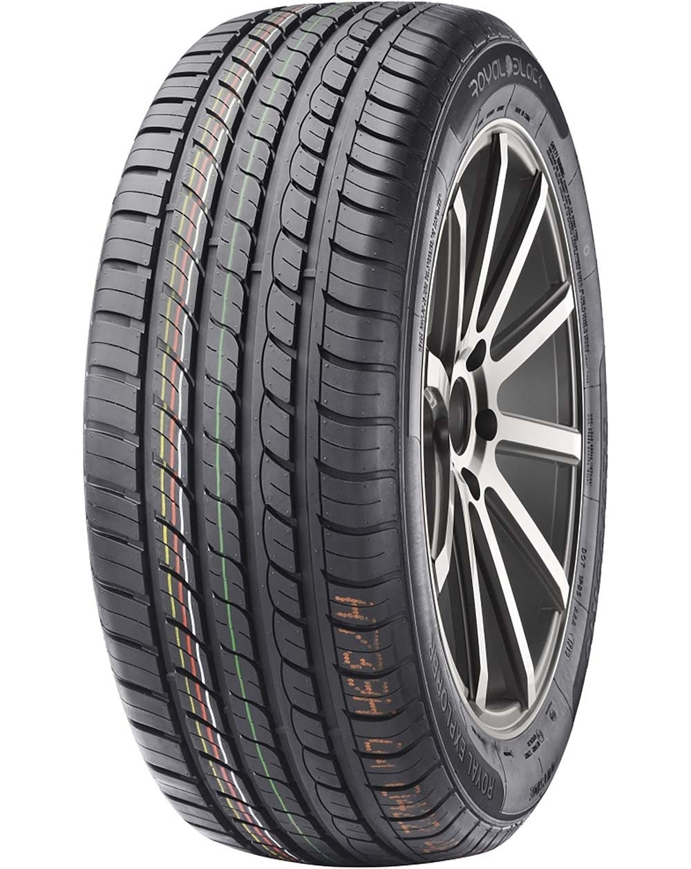Jantes Royal Black 245/45R19 (102Y) haute performance pour voitures haut de gamme à Saint-Barthélemy